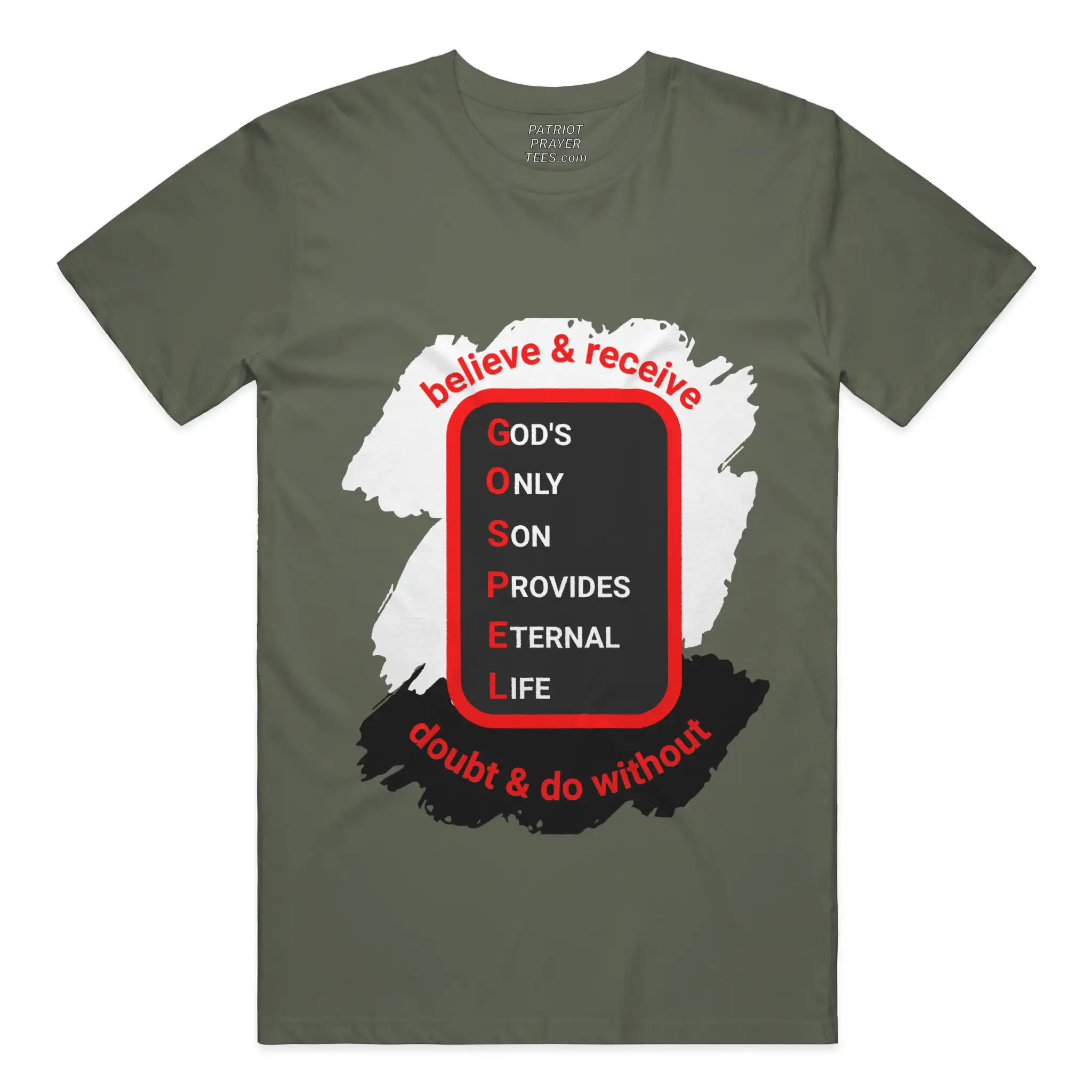 Believe & Receive T-shirt (Made in the USA)