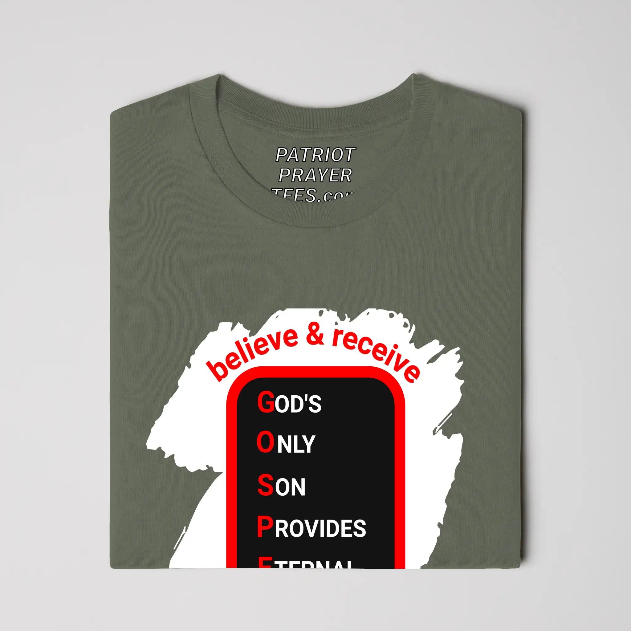 Believe & Receive T-shirt (Made in the USA)