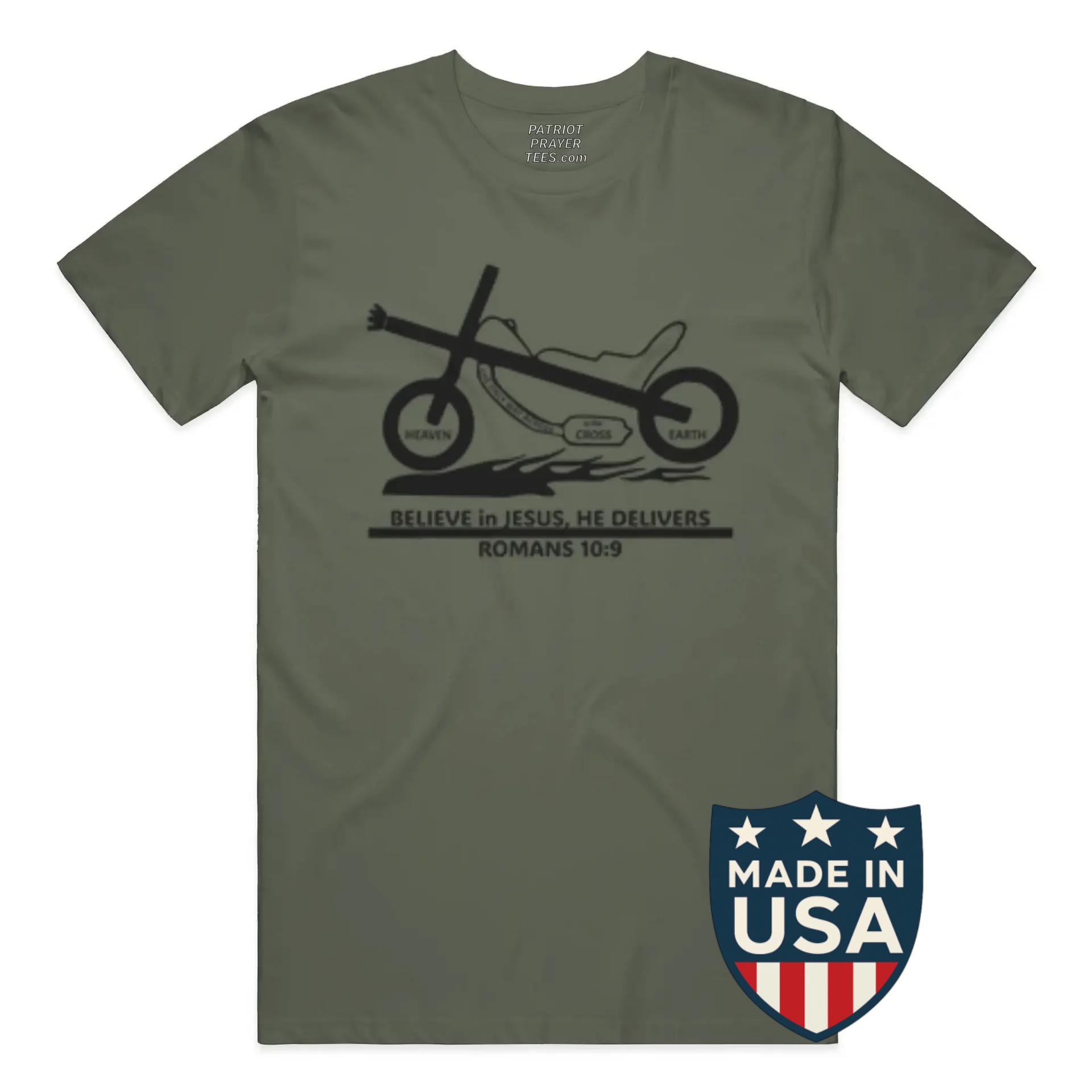 Motorcycle Gospel T-shirt (Made in the USA)