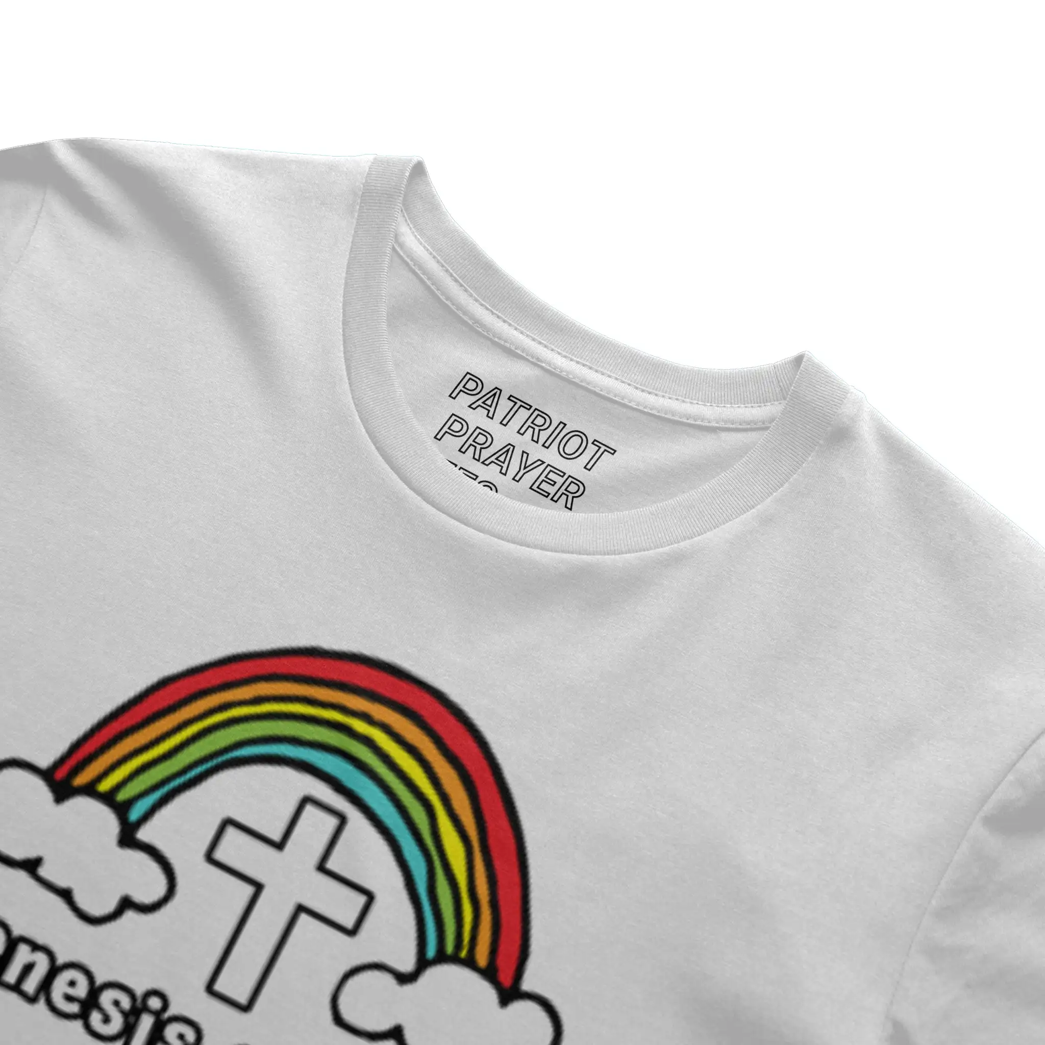 Rainbow In the Clouds T-shirt (Made in the USA)