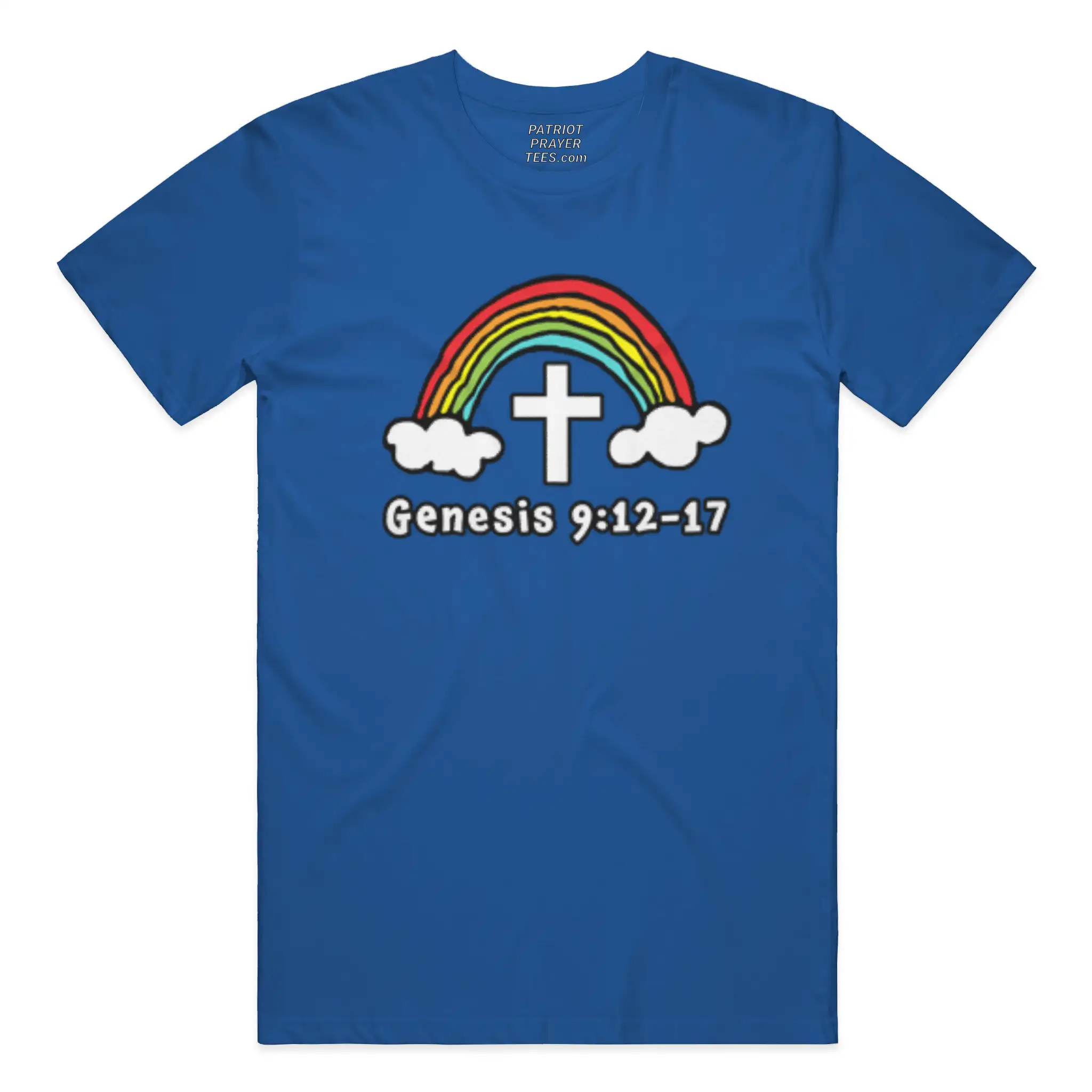 Rainbow In the Clouds T-shirt (Made in the USA)