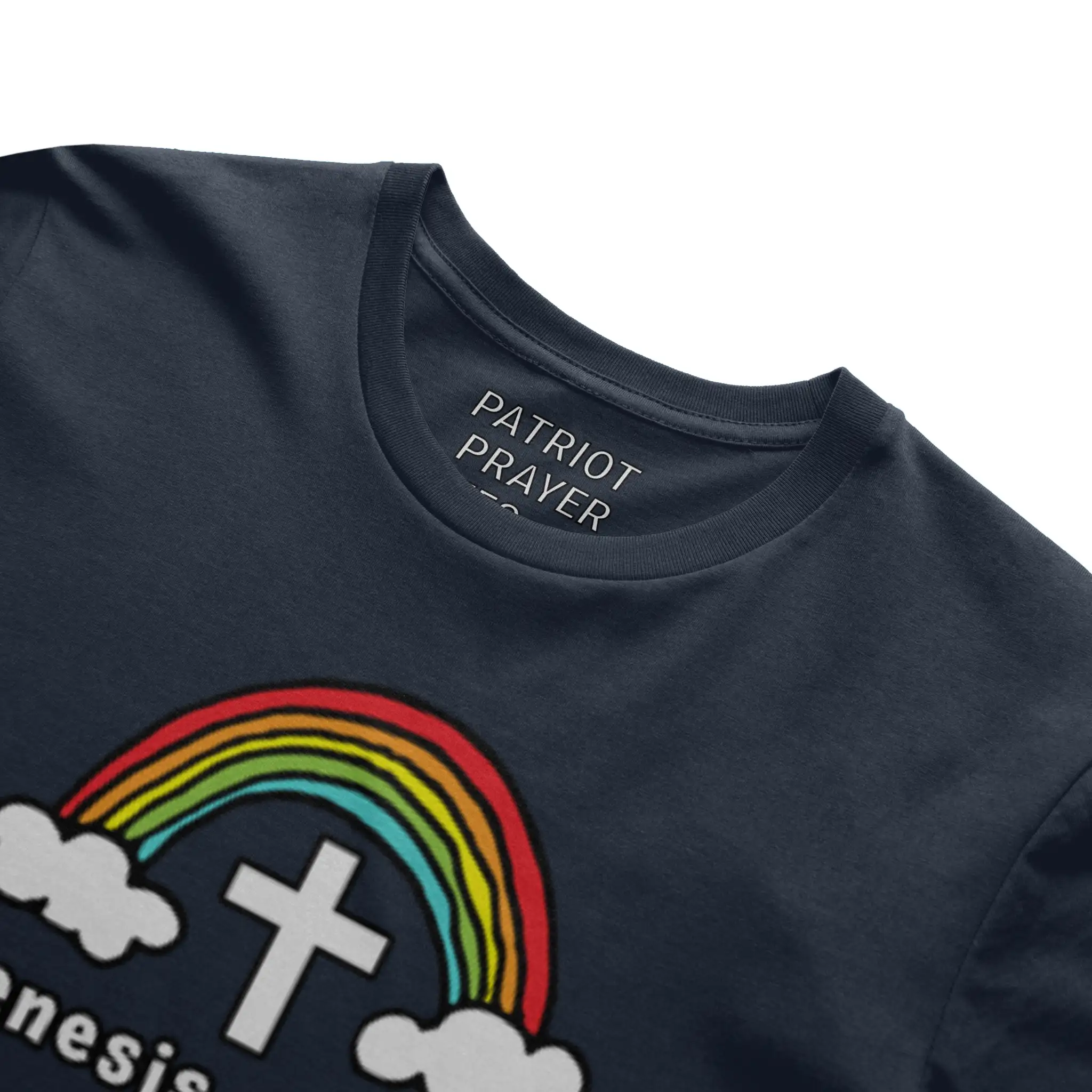 Rainbow In the Clouds T-shirt (Made in the USA)