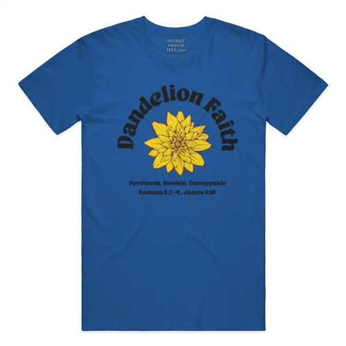 Dandelion Faith T-shirt (Made in the USA)
