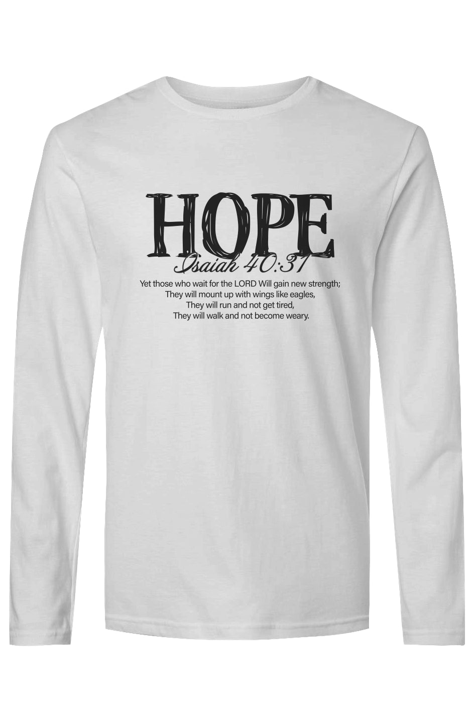 US Blanks Long-Sleeve Crewneck