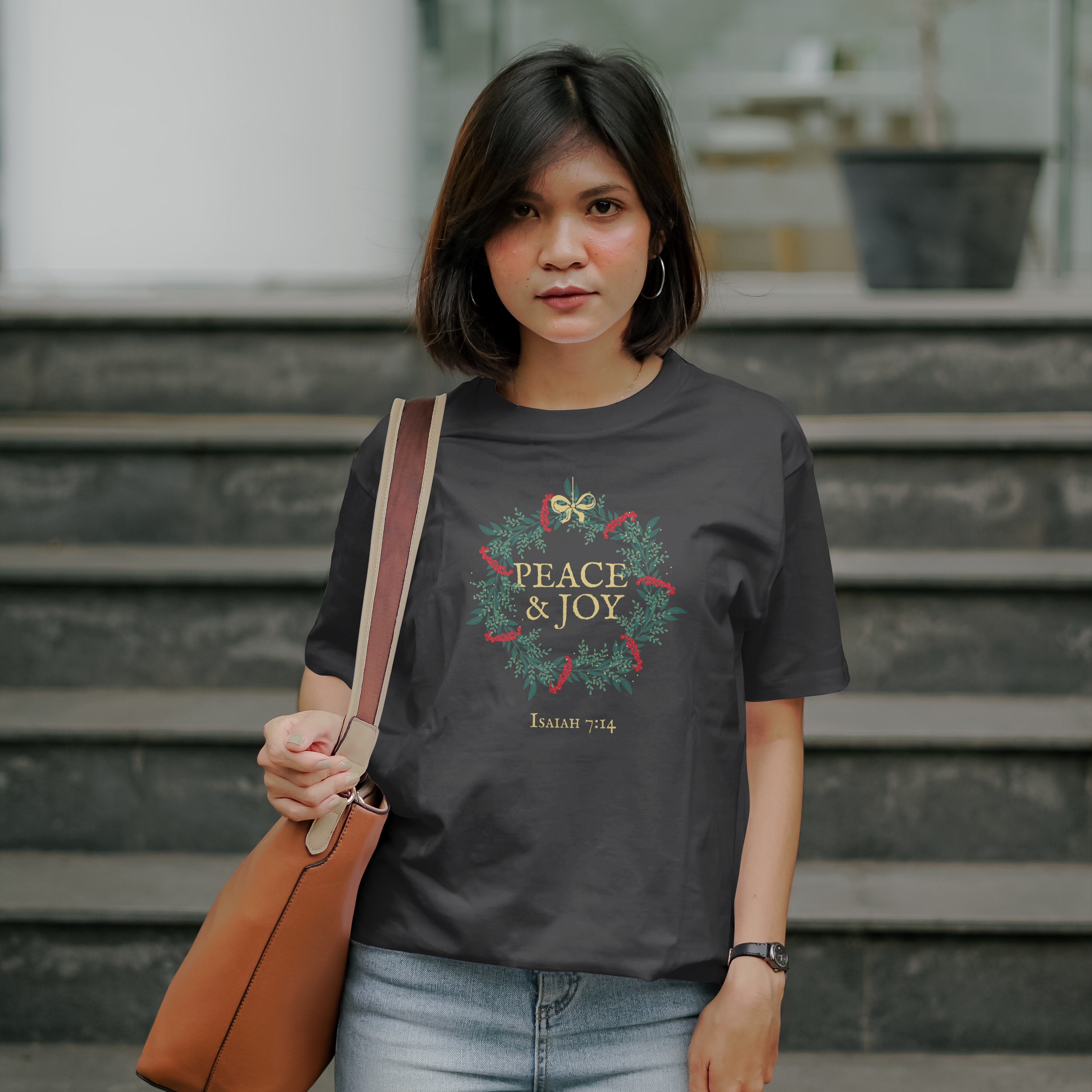 Peace and Joy Tee (Made in the USA)