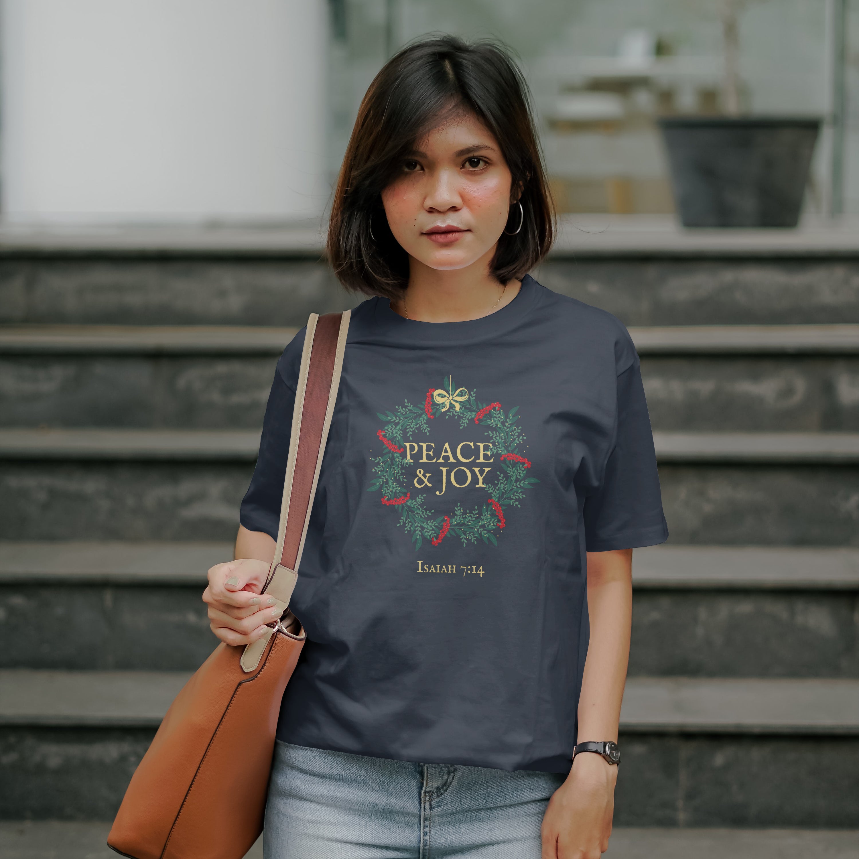Peace and Joy Tee (Made in the USA)
