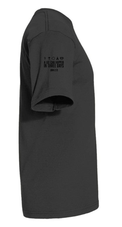 Sleeve John 2:19 -T-shirt (Made in the USA)