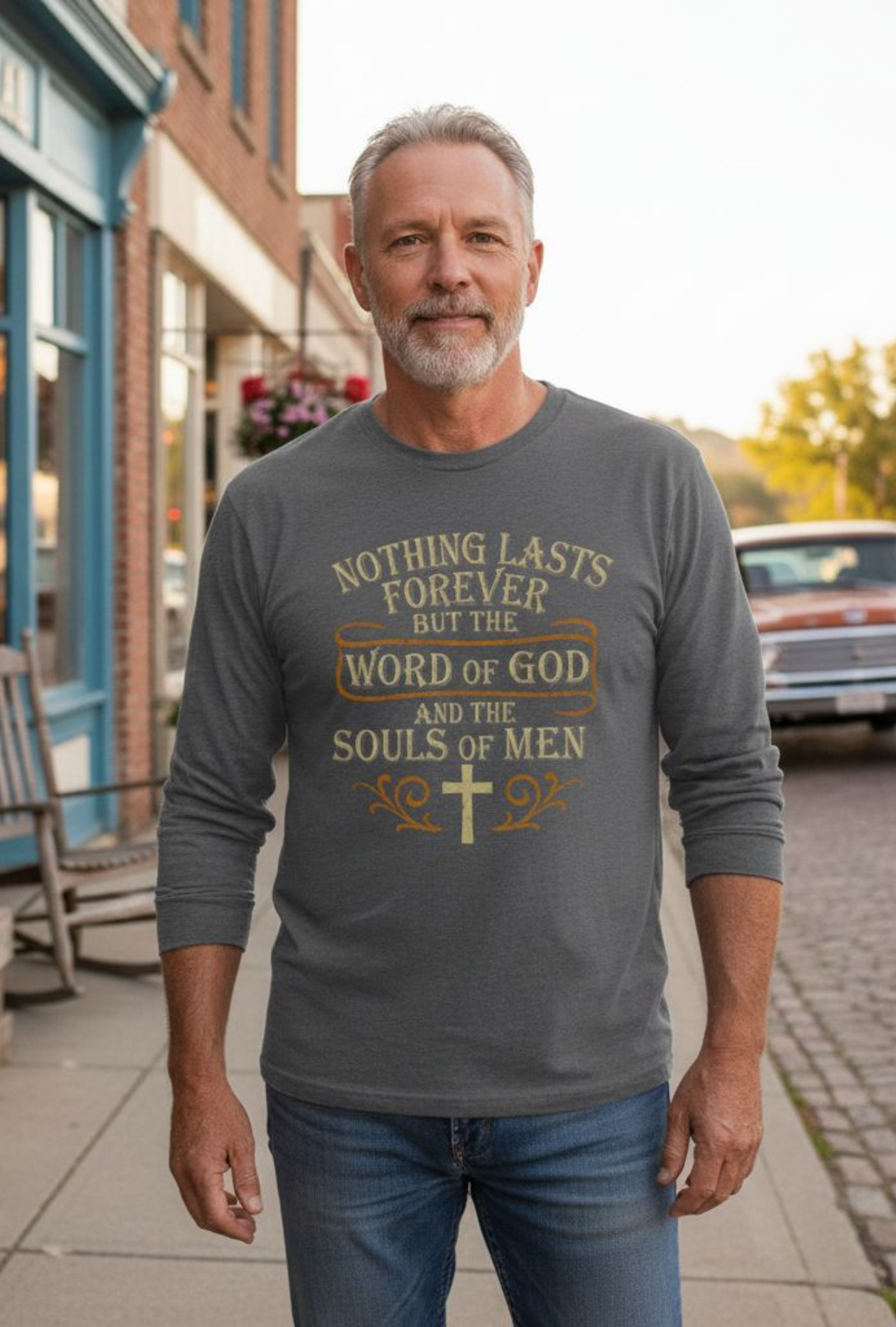 Nothing Lasts Forever – Long Sleeve T-Shirt (Made in the USA)