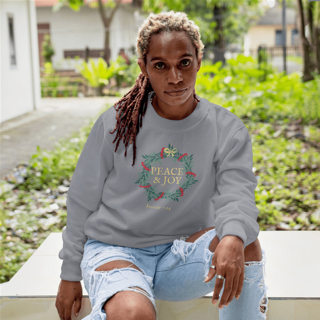 Peace and Joy Sweatshirt (Made in the USA)