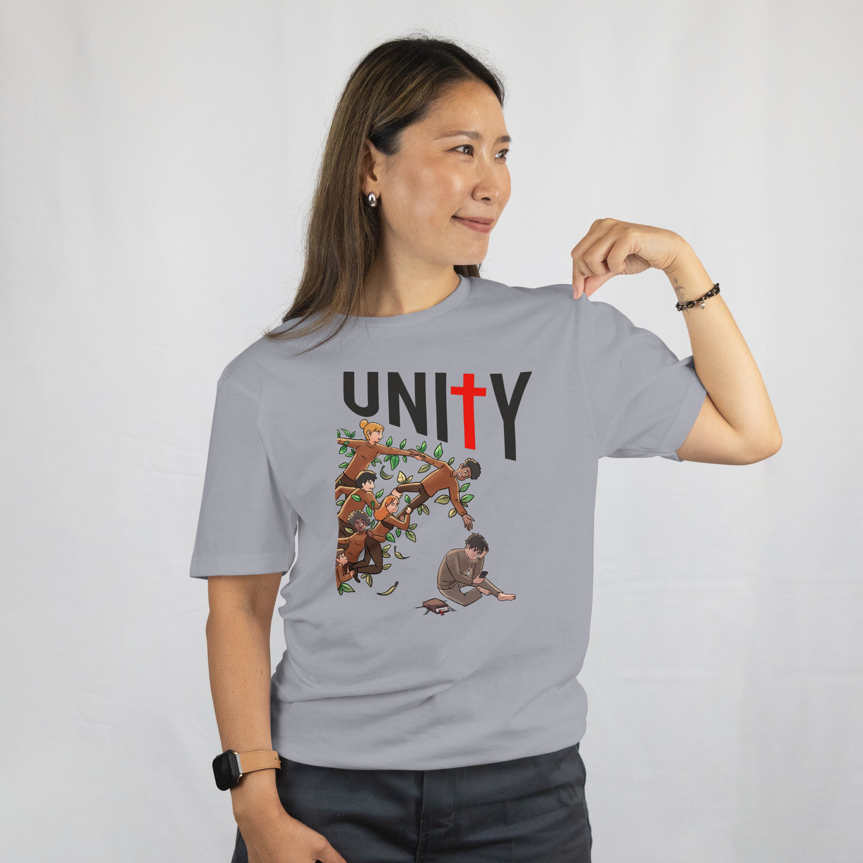 Unity in Christ Front/Back T-shirt (Made in the USA)