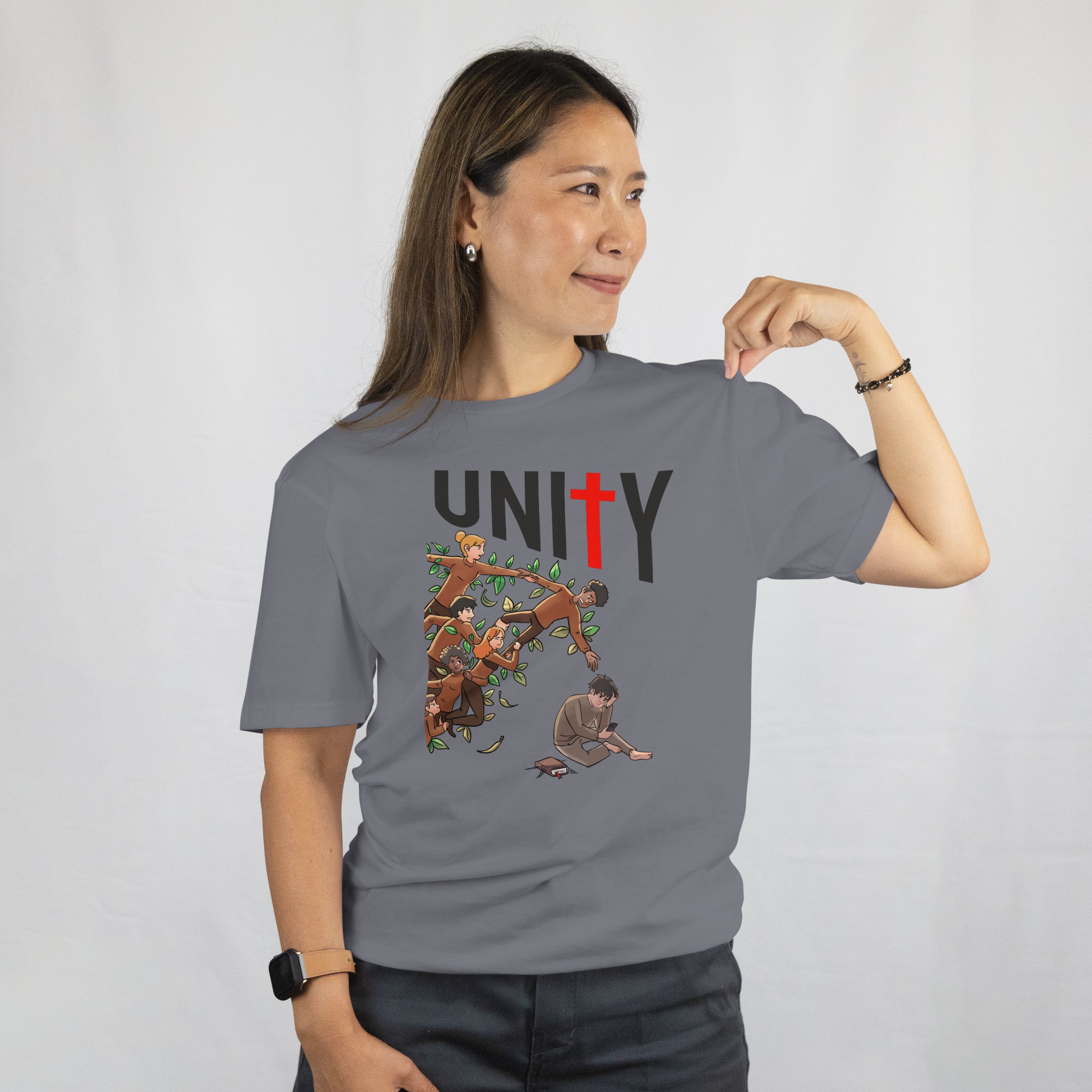 Unity in Christ Front/Back T-shirt (Made in the USA)
