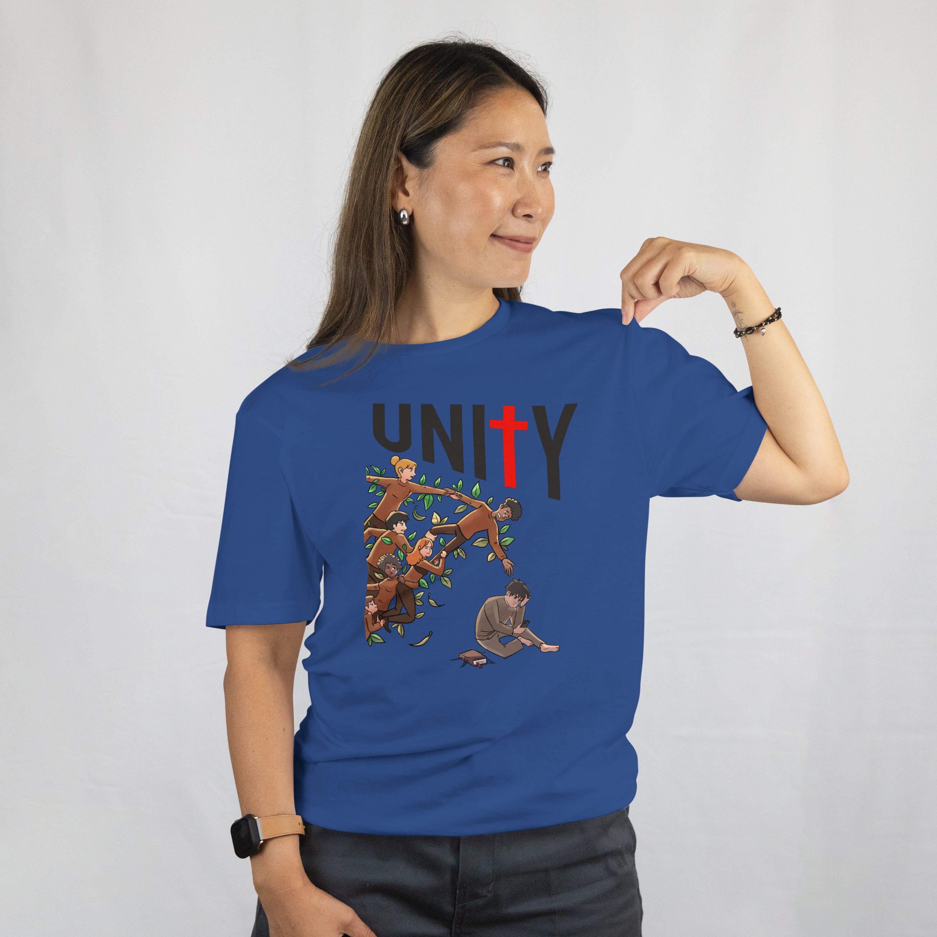 Unity in Christ Front/Back T-shirt (Made in the USA)